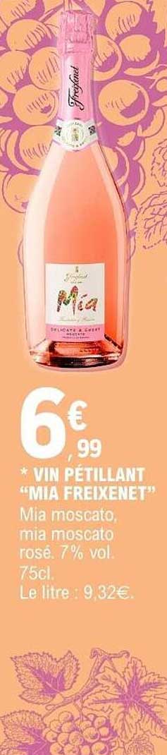 VIN PÉTILLANT "MIA FREIXENET"