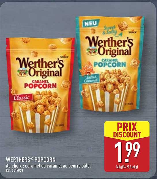 WERTHER’S® POPCORN