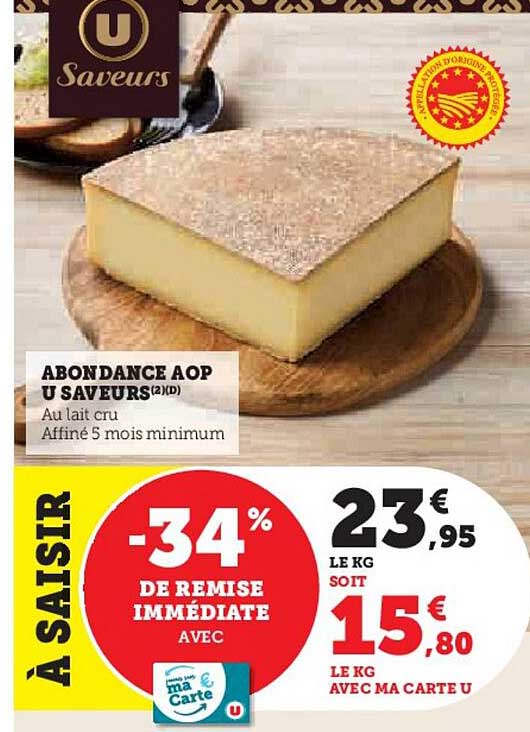 ABONDANCE AOP U SAVEURS
