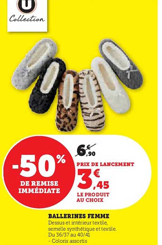 BALLERINES FEMME