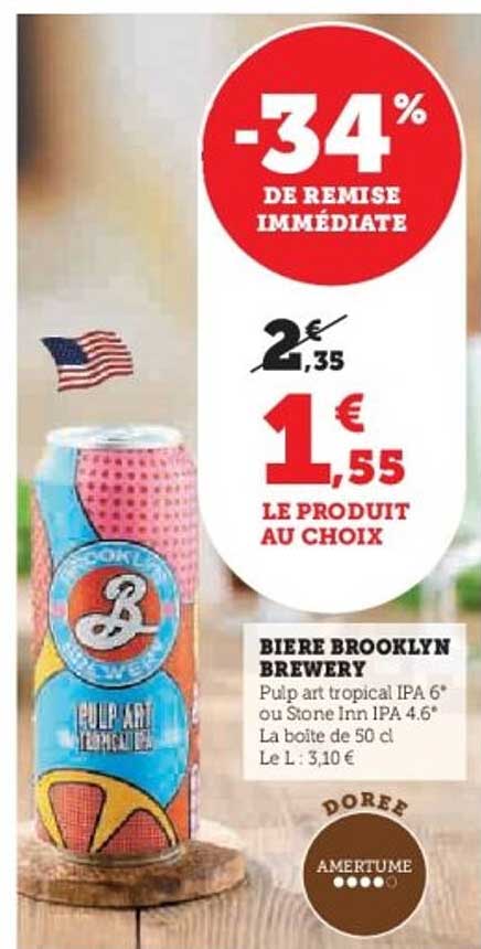BIÈRE BROOKLYN BREWERY