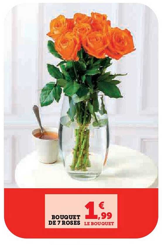 BOUQUET DE 7 ROSES