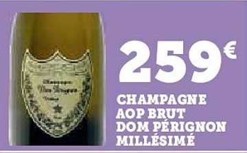 CHAMPAGNE AOP BRUT DOM PÉRIGNON MILLESIMÉ