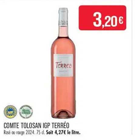 COMTE TOLOSAN IGP TERRÉO