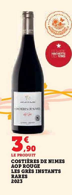 COSTIÈRES DE NIMES AOP ROUGE