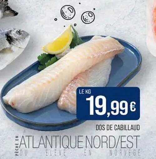 DOS DE CABILLAUD