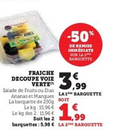 FRAICHE DECOUPE VOIE VERTE