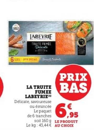 LA TROUTE FUMEE LABEYRIE