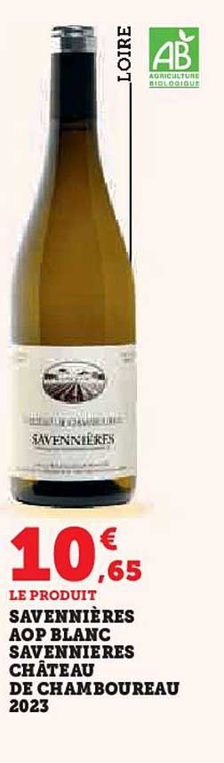 SAVENNIÈRES AOP BLANC