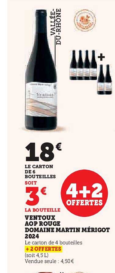 VENTOUX AOP ROUGE DOMAINE MARTIN MÉRIGOT 2024