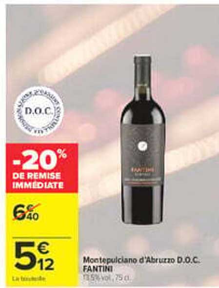 -20% DE REMISE IMMÉDIATE