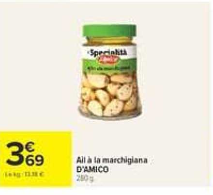 Ail à la marchigiana D'AMICO 280 g