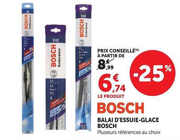 BALAI D'ESSUIE-GLACE BOSCH