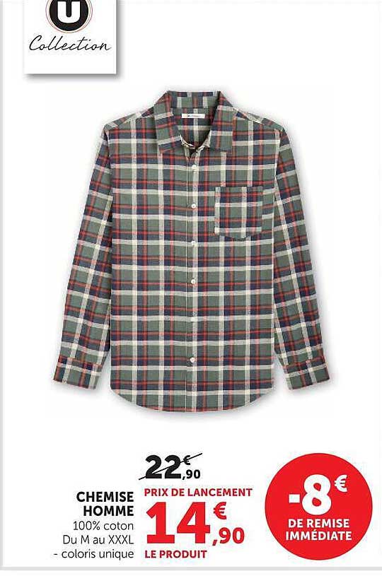 CHEMISE HOMME