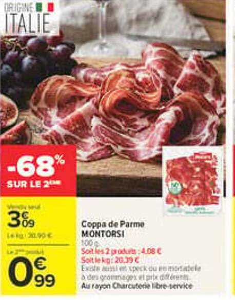 Coppa de Parme MONTORSI