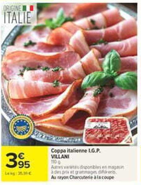 Coppa italienne I.G.P. VILLANI