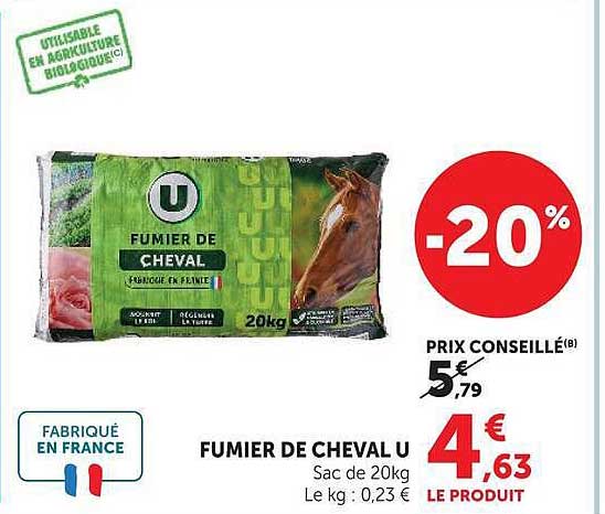 FUMIER DE CHEVAL U