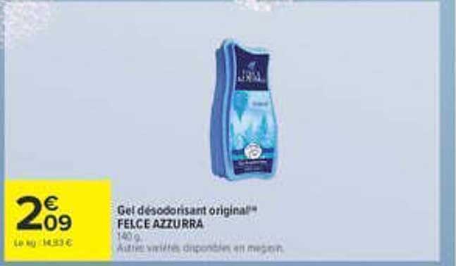 Gel désodorisant original** FELCE AZZURRA