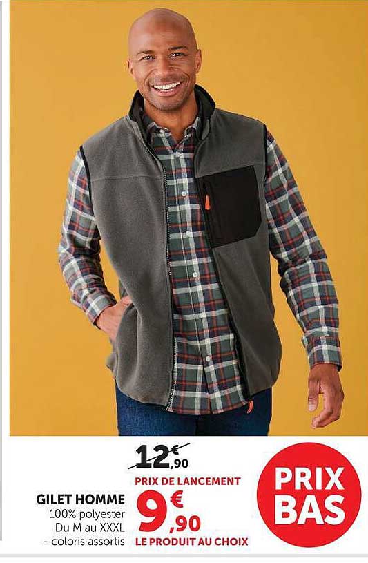 GILET HOMME