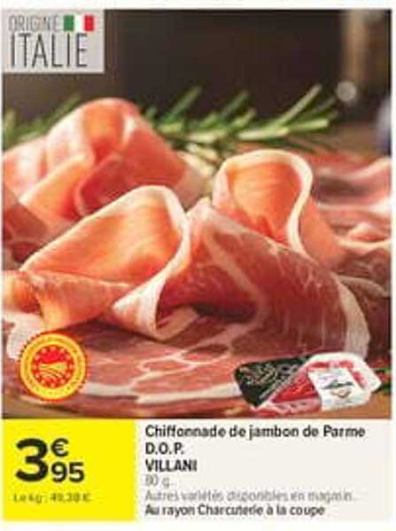 Jambon de Parme D.O.P. VILLANI