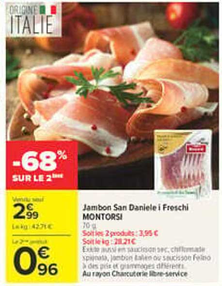 Jambon San Daniele I Freschi MONTORSI