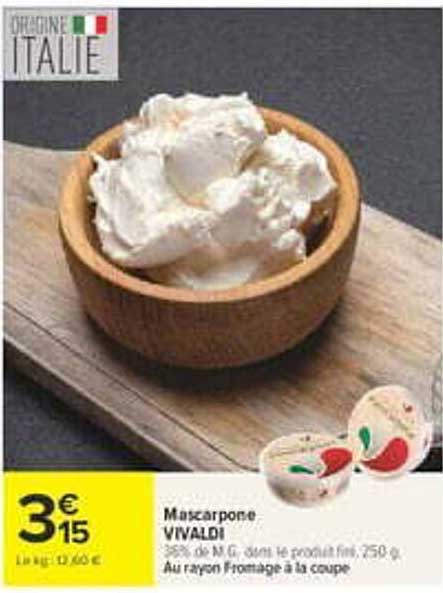 Mascarpone VIVALDI