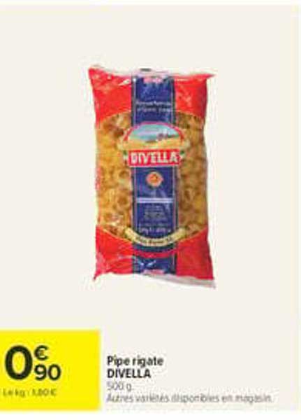 Pâtes rigate DIVELLA 500 g