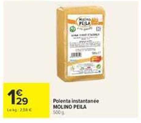 Polenta instantanée MOLINO PELLA 500 g