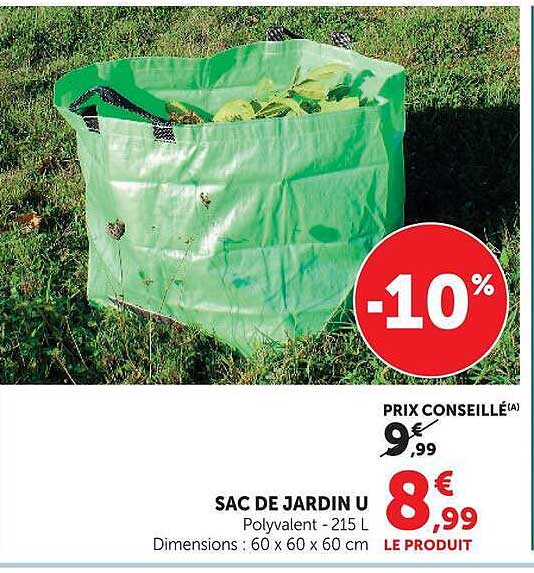 SAC DE JARDIN U