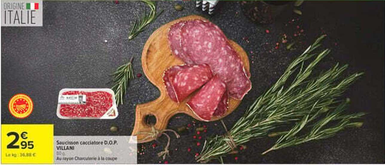 Saucisson cacciatore D.O.P. VILLANI