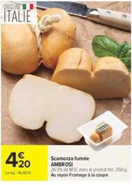 Scamorza fumée AMBROSI