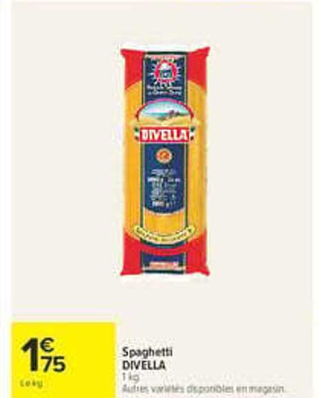 Spaghetti DIVELLA 1 kg