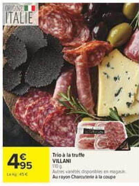 Trio à la truffe VILLANI