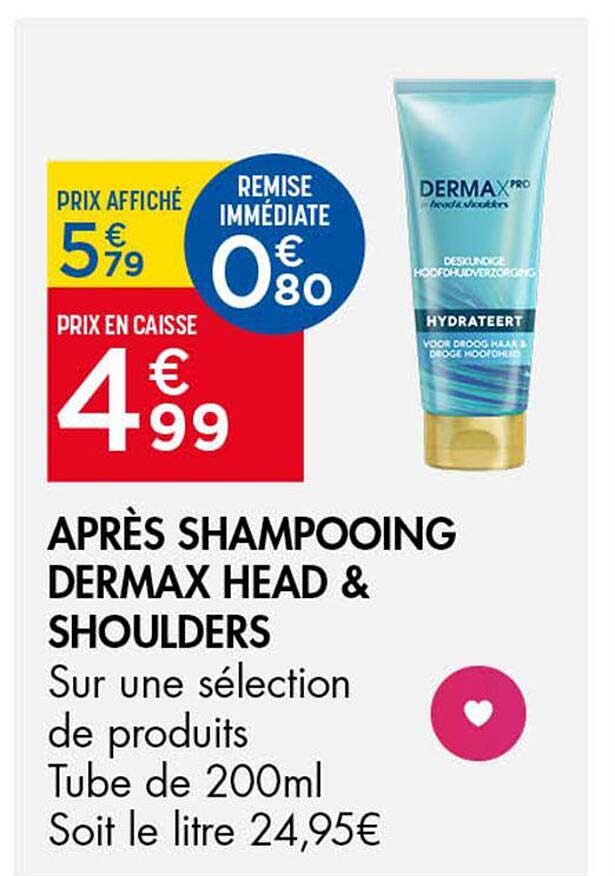 APRÈS SHAMPOOING DERMAX HEAD & SHOULDERS