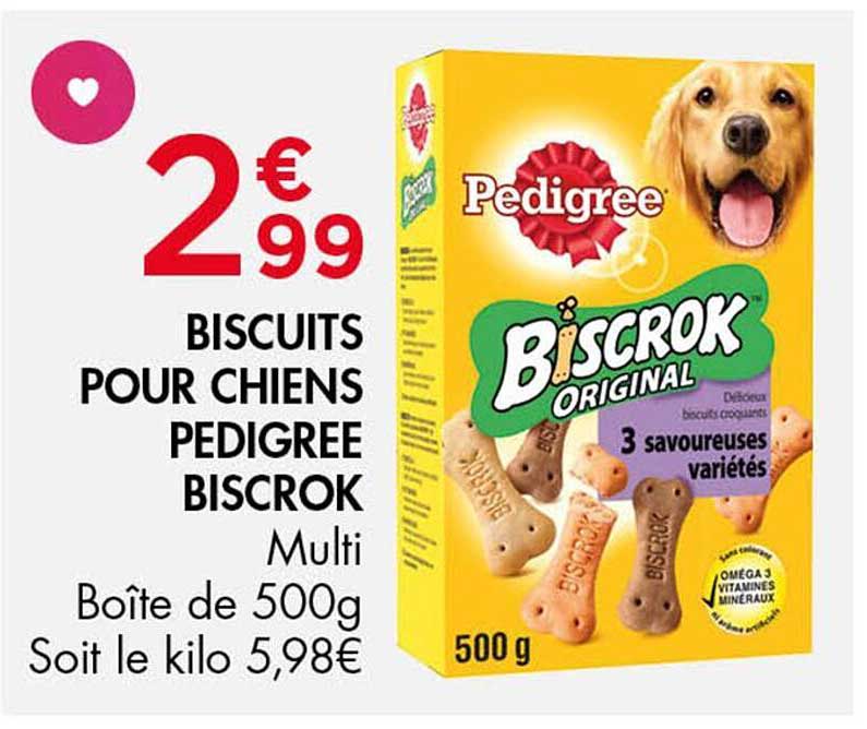 BISCUITS POUR CHIENS PEDIGREE BISCROK