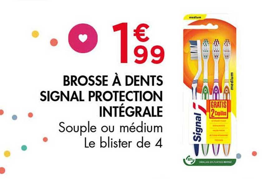 BROSSE À DENTS SIGNAL PROTECTION INTÉGRALE