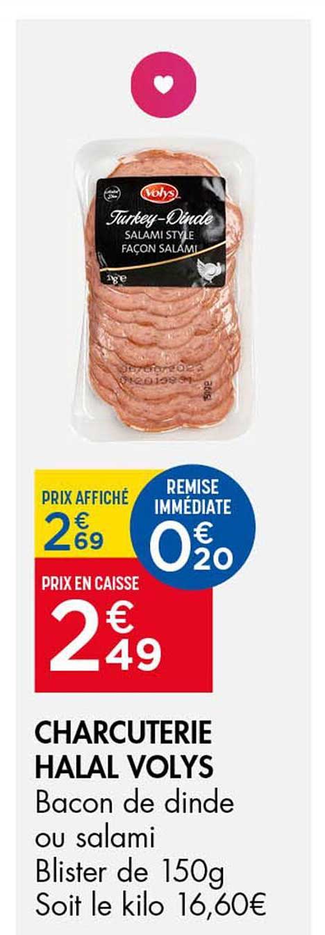 CHARCUTERIE HALAL VOLYS