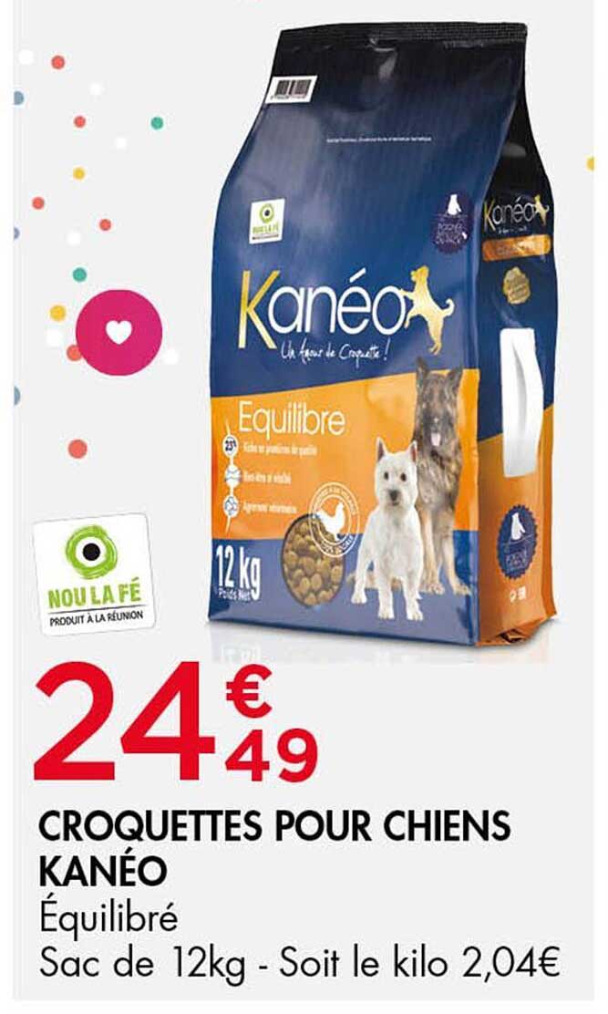 CROQUETTES POUR CHIENS KANÉO Équilibré