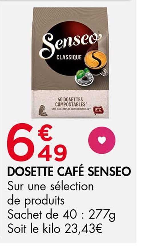 DOSSETTE CAFÉ SENSEO
