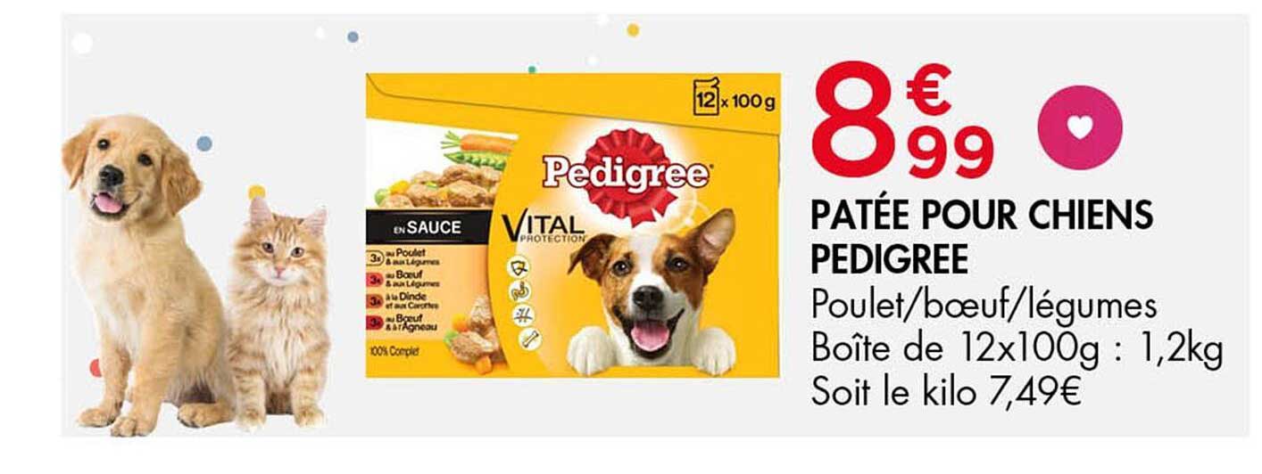 PATÉE POUR CHIENS PEDIGREE
