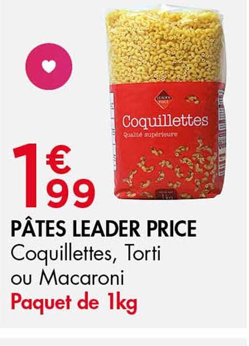 PÂTES LEADER PRICE