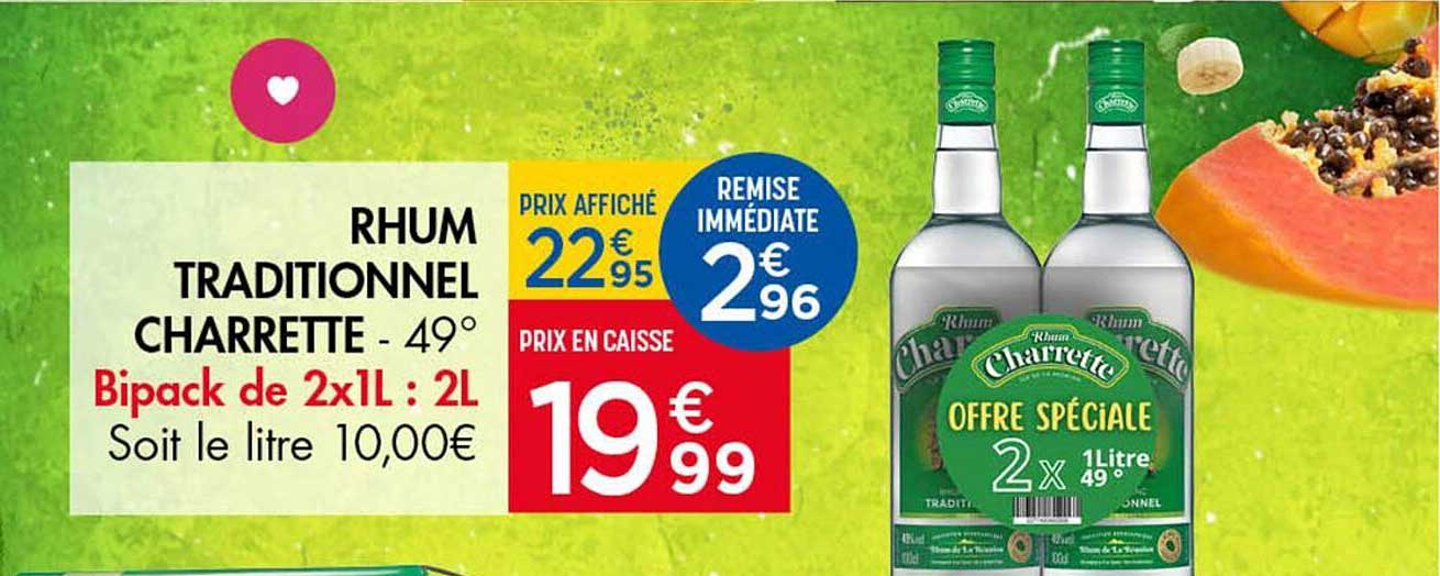 RHUM TRADITIONNEL CHARRETTE - 49°