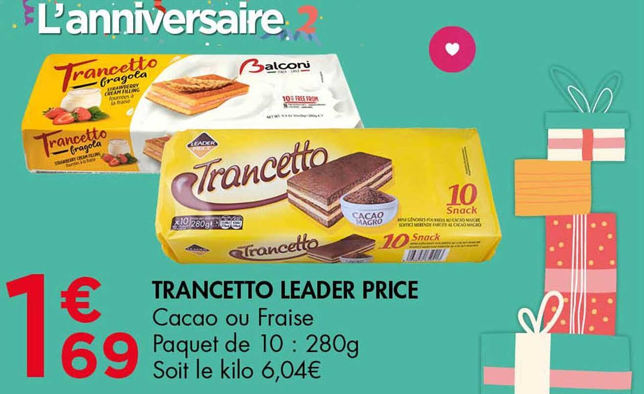 TRANCETTO LEADER PRICE