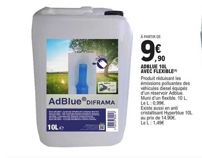 ADBLUE 10L AVEC FLEXIBLE
