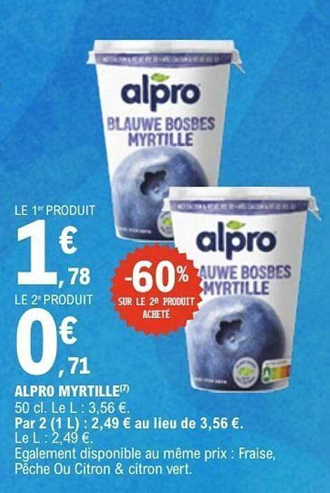 ALPRO MYRTILLE