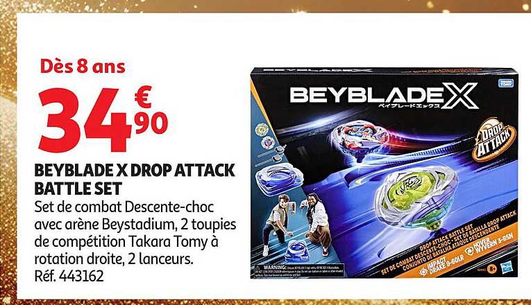 Beyblade X Drop Attack Battle Set