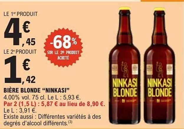 Bière blonde "Ninkasi!"