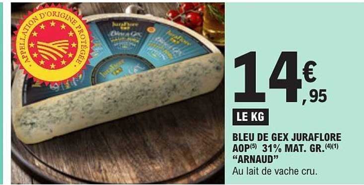 BLEU DE GEX JURAFLORE AOP 31% MAT. GR. "ARNAUD"