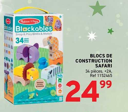 BLOCS DE CONSTRUCTION SAFARI