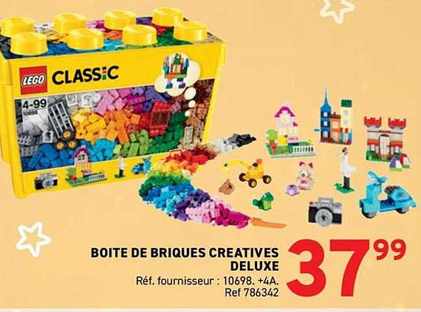 BOITE DE BRIQUES CREATIVES DELUXE